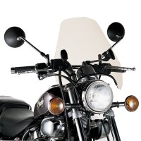 A601 Plexi GIVI kouřové + montáž pro motocykly, univerzální